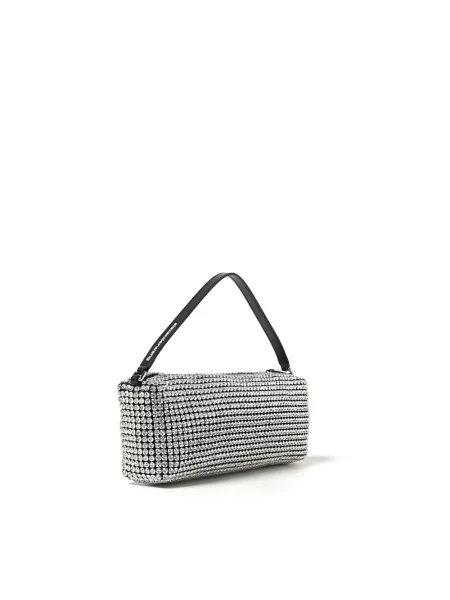 Torebka Alexander Wang skórzana szara