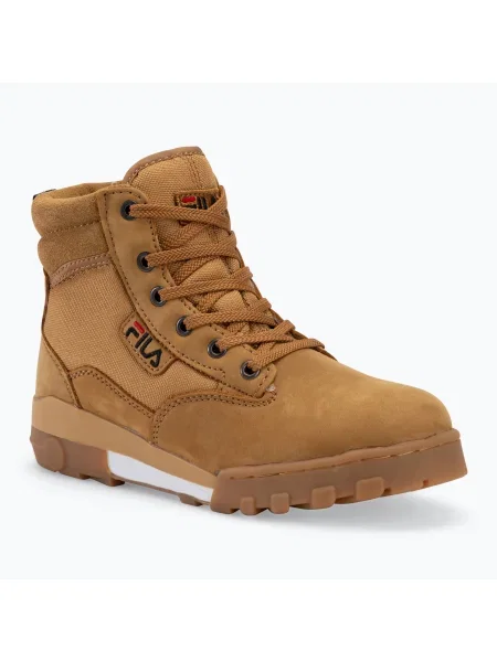 Topánky Fila Grunge II Mid hnedá