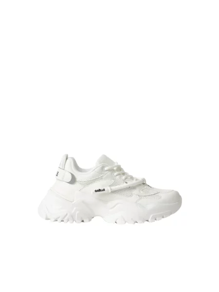 Lniane buty do biegania Gaëlle Paris do biegania białe