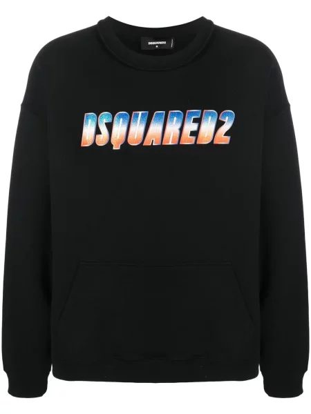 Hanorac crewneck Dsquared2 negru