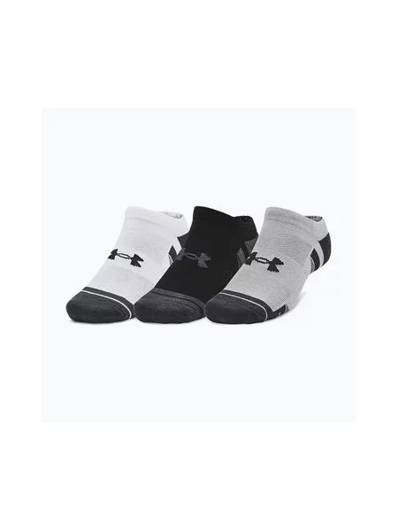 Шкарпетки Under Armour Performance Tech NS mod gray/white/jet gray білі