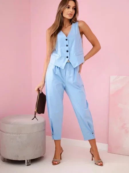 Telovnik Kesi Włoski modra