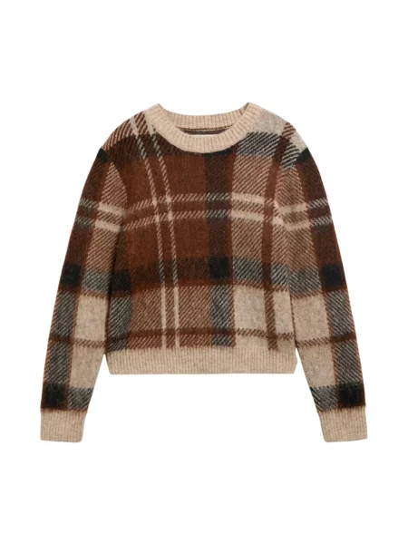 Lniany sweter Barbour