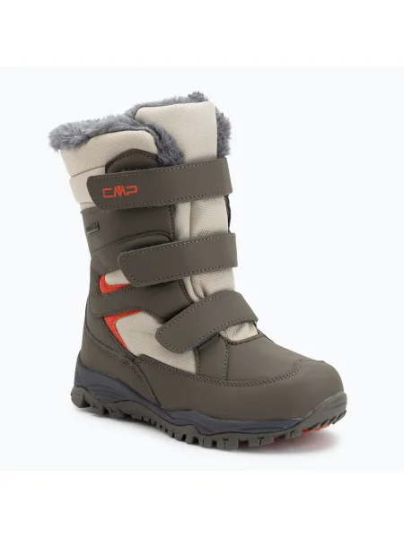 Gyerek hótaposó CMP Hexis Snowboots Wp mud/tango. Méret: 32 EU barna