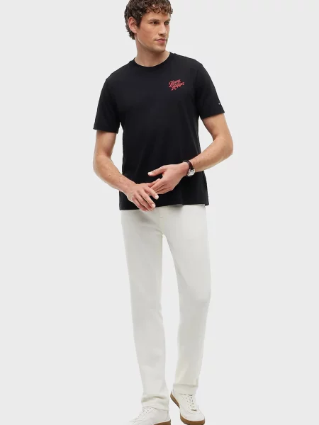 Футболка Tommy Hilfiger с принтом черная