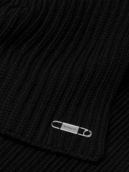 Fular Givenchy de lână negru