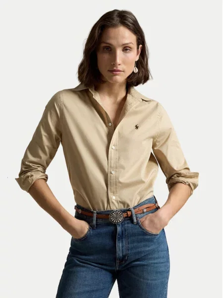 Košile Polo Ralph Lauren béžová