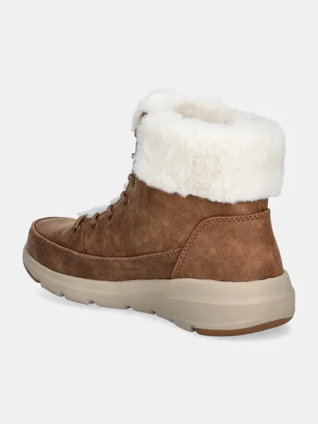 Skechers bokacsizma GLACIAL ULTRA WOND barna