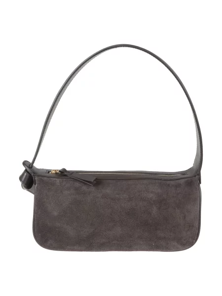 Torebka Bottega Veneta zamszowa brązowa