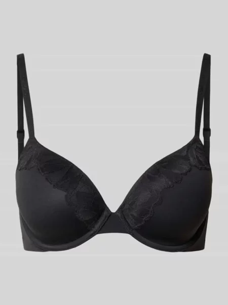 Calvin Klein Biustonosz Usztywniany Lightly Lined schwarz czarny