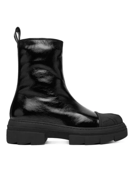 Furla Botine Gum S negru