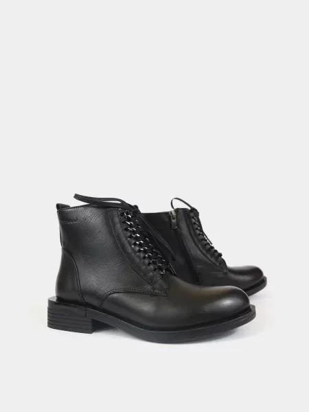 Кожаные ботинки Forelli черные