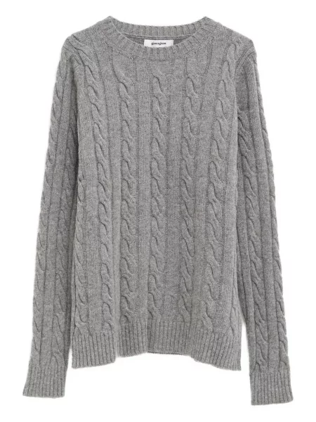 Sweter Gimaguas pleciony szary