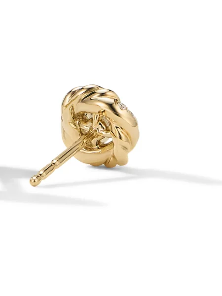 Auskarai David Yurman auksinė