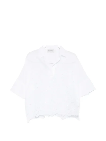 Bluzka Ermanno Firenze koronkowa biała