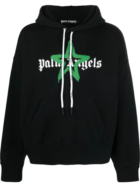 Hanorac cu glugă Palm Angels cu imagine
