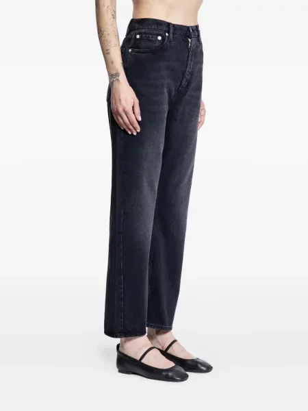 Blugi Studio Nicholson cu 5 buzunare negru