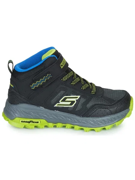 Členkové topánky Skechers čierna