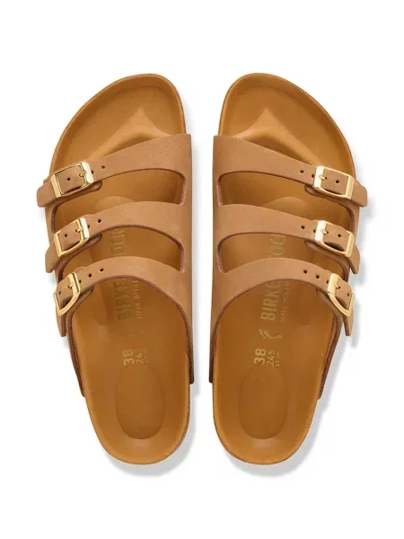 Замшевые шлепанцы Birkenstock