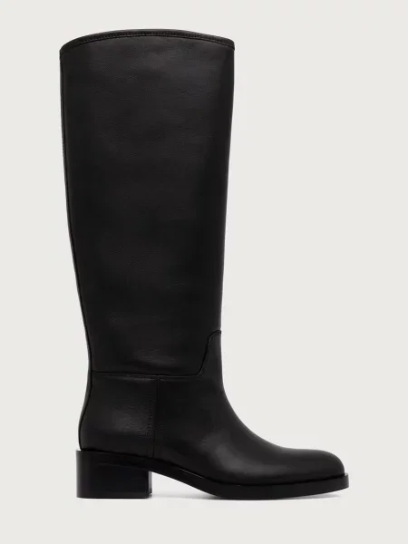 Кожаные сапоги Jeffrey Campbell