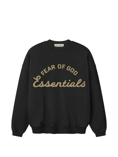 Hanorac Fear Of God Essentials cu autograf negru