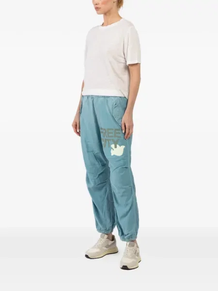 Pantaloni Freecity albastru