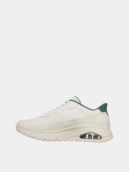 Кожаные повседневные кроссовки Skechers белые