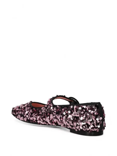Balerini Pretty Ballerinas cu paiete roz