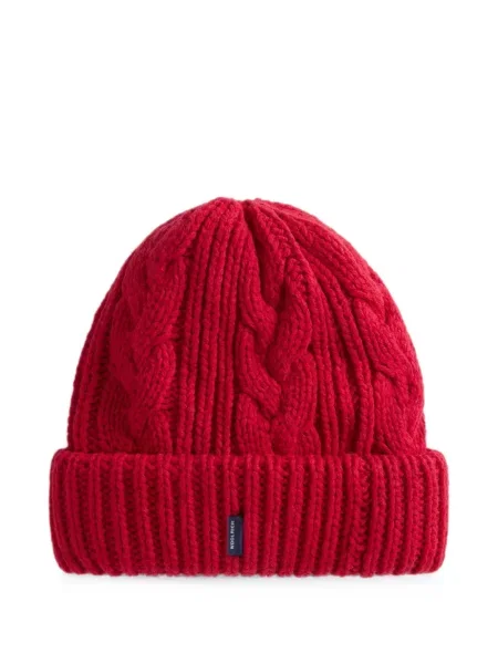 Căciulă Woolrich tricotate roșu