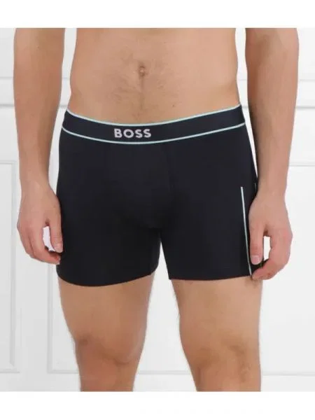 BOSS BLACK Boxeralsó BoxerBr 24 Logo fekete