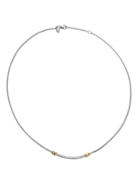 Colier David Yurman argintiu