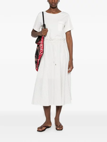 Rochie midi Liu Jo de costum alb