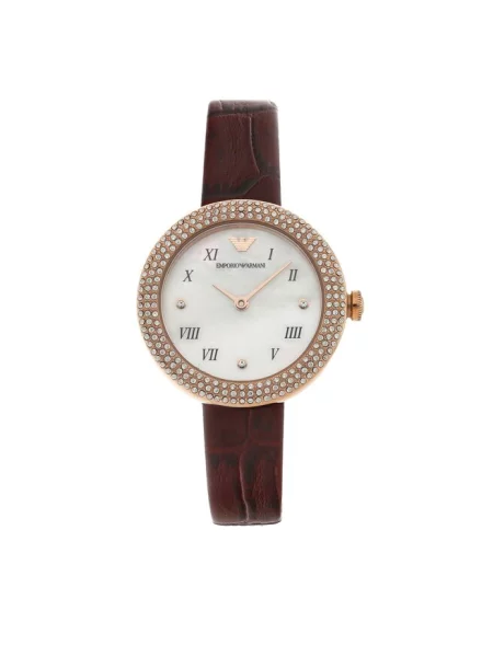 Zegarek Emporio Armani czerwony