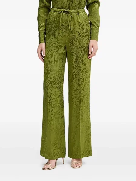 Pantaloni Silvian Heach cu imagine cu cordon verde
