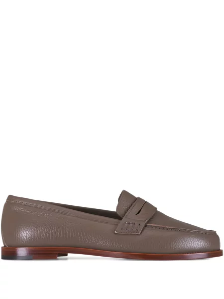 Pantofi loafer Manolo Blahnik gri