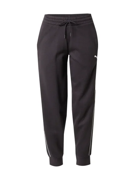 PUMA Pantaloni sport negru alb