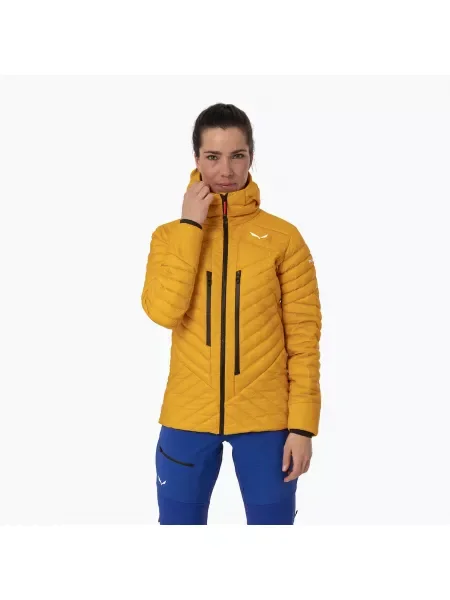 Jachetă de femei Salewa Ortles Hyb Rds Dwn aur
