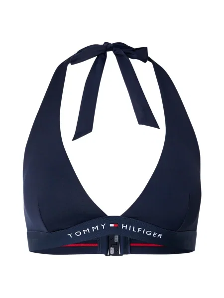 Tommy Hilfiger Bikini partea de sus Bleumarin alb