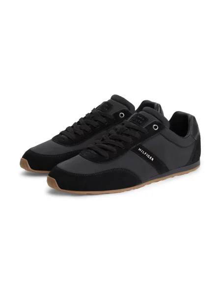 Pantofi alergare Tommy Hilfiger din piele alergare negru