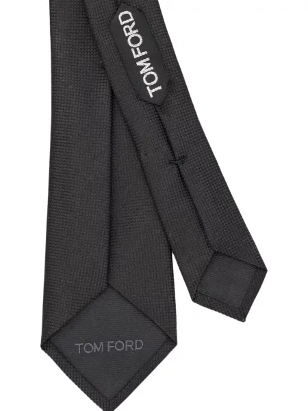 Cravată Tom Ford de mătase negru