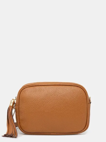 Usnjena torbica Answear.LAB rjava