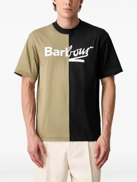Tricou Barbour cu imagine negru