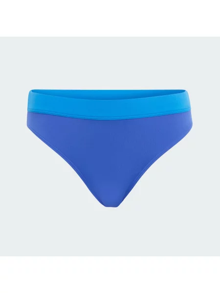 DÓŁ OD BIKINI OPTIMÉ AQUA MID-WAIST niebieskie