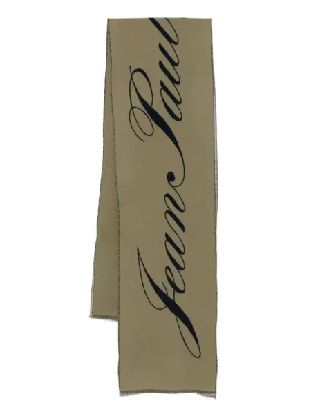 Vuneni šal Jean Paul Gaultier zelena