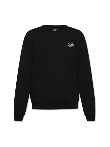Bluza A.p.c. z logo czarna