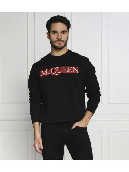 Alexander McQueen Hanorac negru