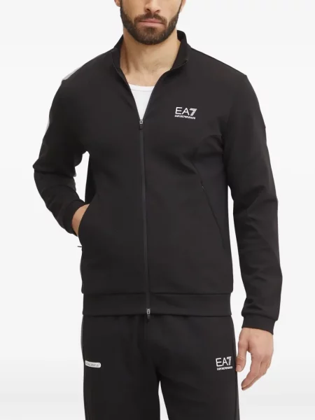 Суичър с цип Ea7 Emporio Armani черно