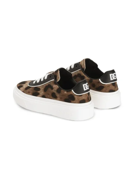 Sneakersy dziecięce Dolce And Gabbana brązowe