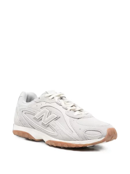 Sneakerși New Balance FuelCell plasă cu autograf gri