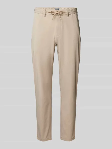 Spodnie materiałowe w kroju tapered fit z tunelem Mcneal